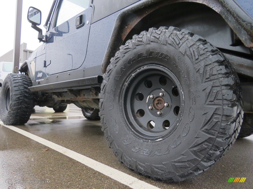 2006 Wrangler Unlimited 4x4 - Midnight Blue Pearl / Dark Slate Gray photo #10