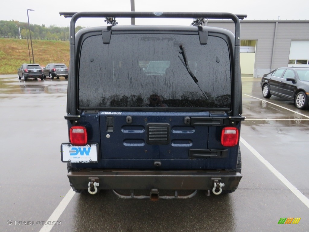 2006 Wrangler Unlimited 4x4 - Midnight Blue Pearl / Dark Slate Gray photo #11