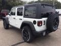 2020 Bright White Jeep Wrangler Unlimited Willys 4x4  photo #7