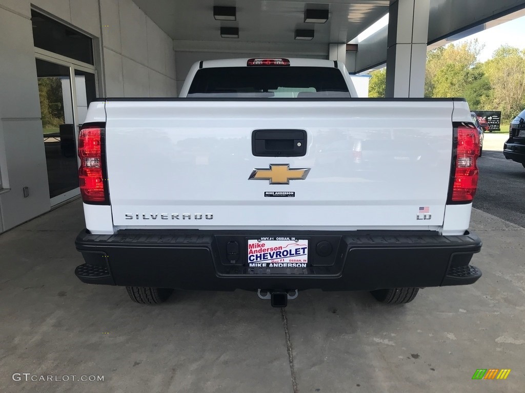 2019 Silverado LD WT Double Cab - Summit White / Dark Ash/Jet Black photo #4