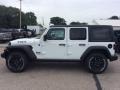 2020 Bright White Jeep Wrangler Unlimited Willys 4x4  photo #6