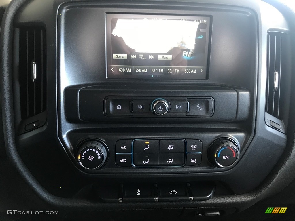 2019 Silverado LD WT Double Cab - Summit White / Dark Ash/Jet Black photo #20