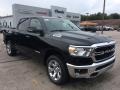 2020 Diamond Black Crystal Pearl Ram 1500 Big Horn Crew Cab 4x4  photo #1