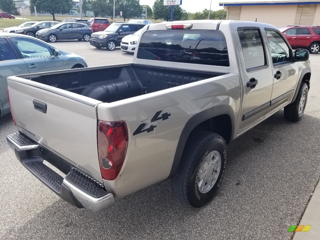 2008 Colorado LT Crew Cab 4x4 - Silver Birch Metallic / Ebony photo #5