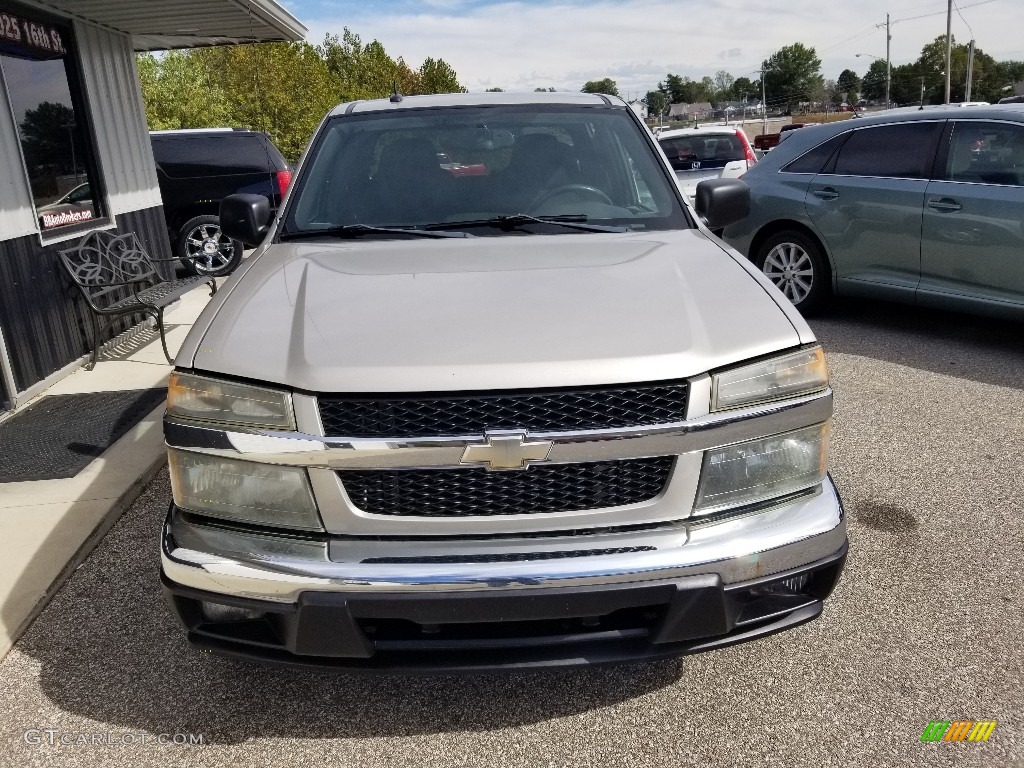 2008 Colorado LT Crew Cab 4x4 - Silver Birch Metallic / Ebony photo #8
