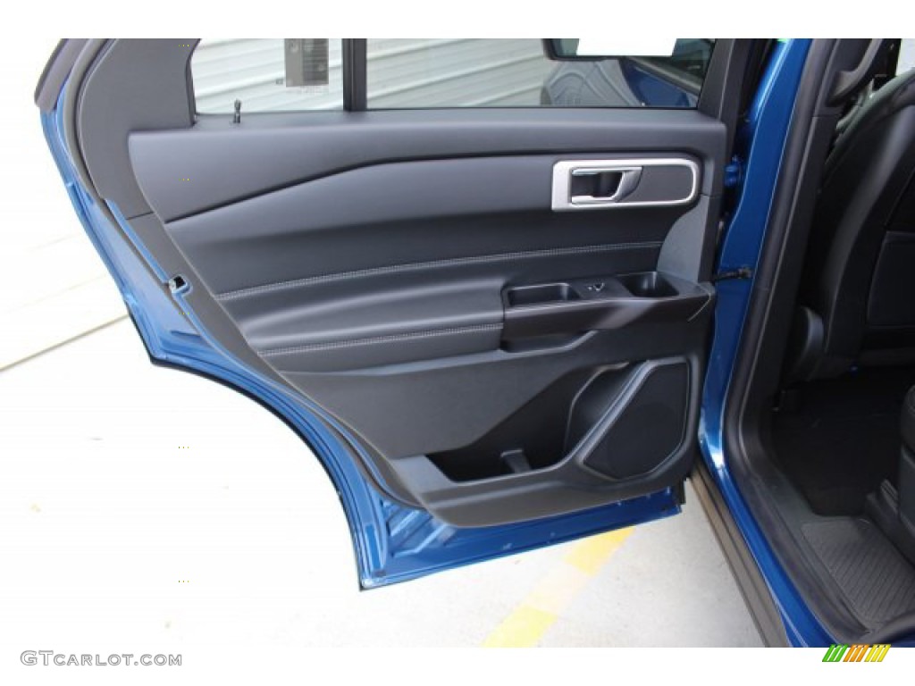 2020 Explorer XLT - Atlas Blue Metallic / Ebony photo #20