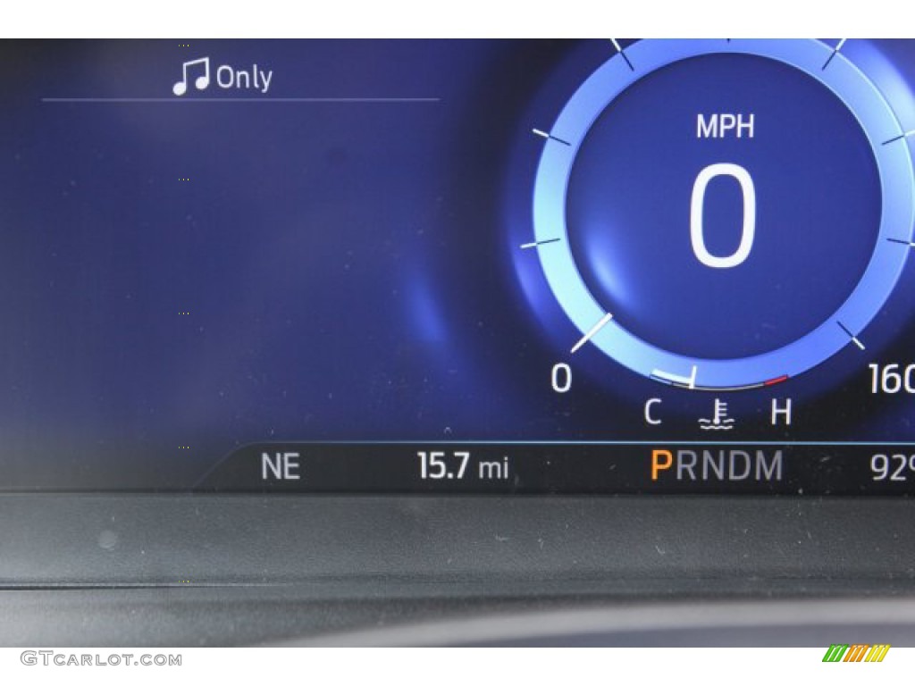 2020 Explorer ST 4WD - Agate Black Metallic / Ebony photo #15