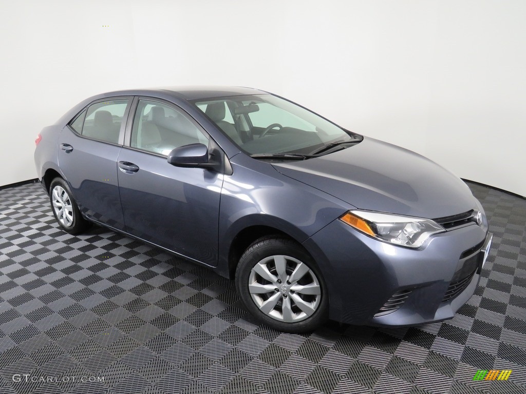 2016 Corolla LE - Slate Metallic / Ash photo #3