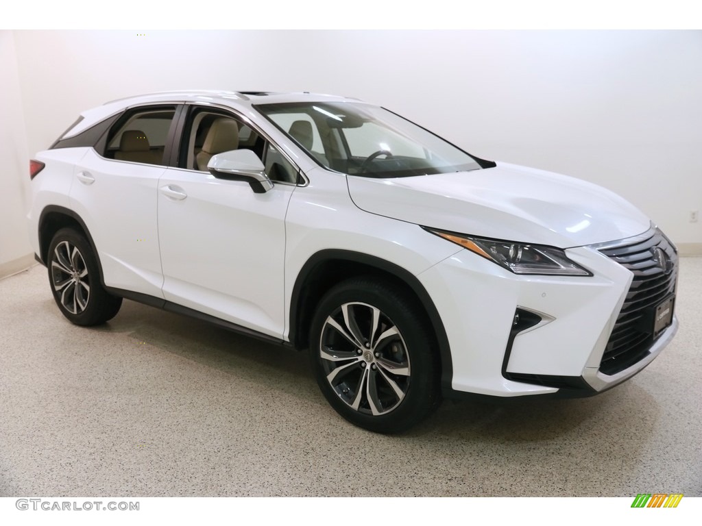 2017 RX 350 AWD - Eminent White Pearl / Parchment photo #1