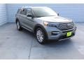 2020 Silver Spruce Metallic Ford Explorer Limited  photo #2