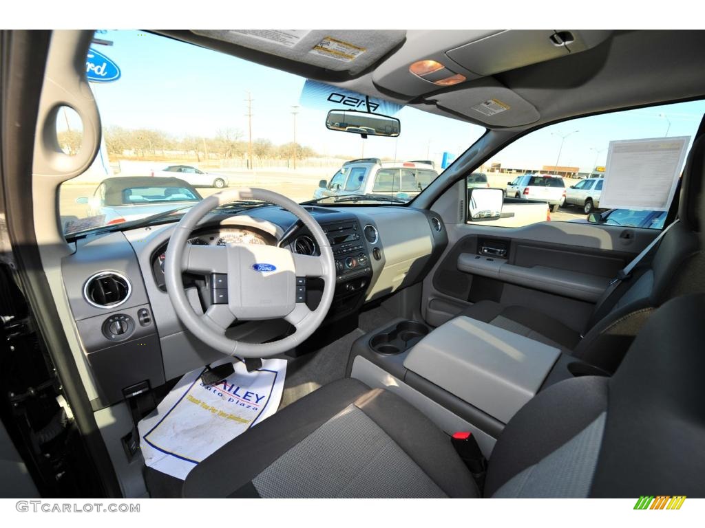 2006 F150 XLT SuperCab 4x4 - Black / Medium/Dark Flint photo #21