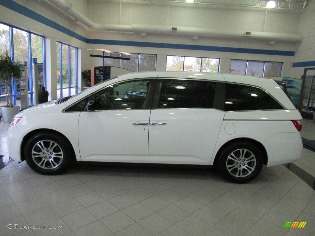 2013 Odyssey EX - Taffeta White / Beige photo #2