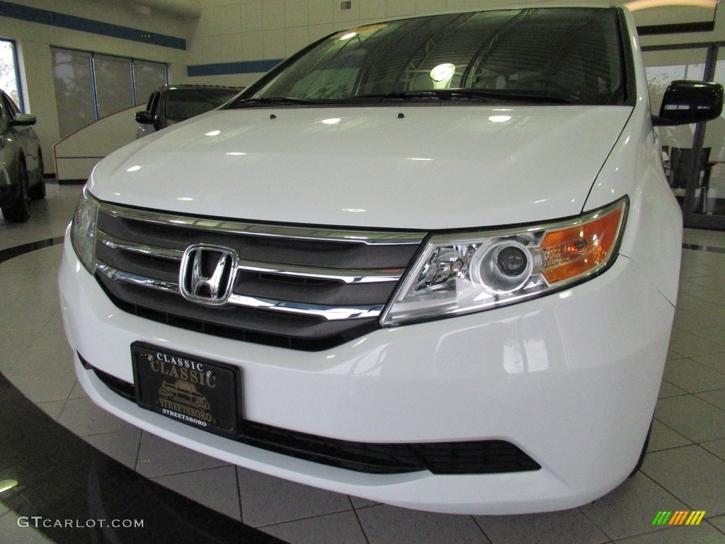 2013 Odyssey EX - Taffeta White / Beige photo #7