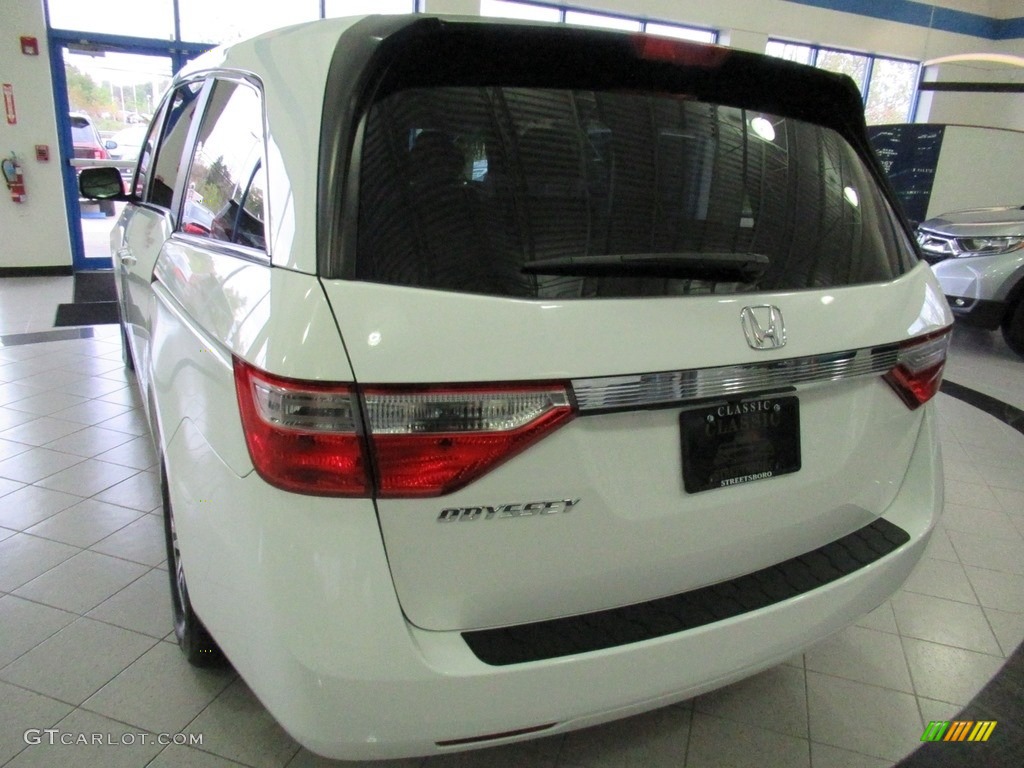 2013 Odyssey EX - Taffeta White / Beige photo #9