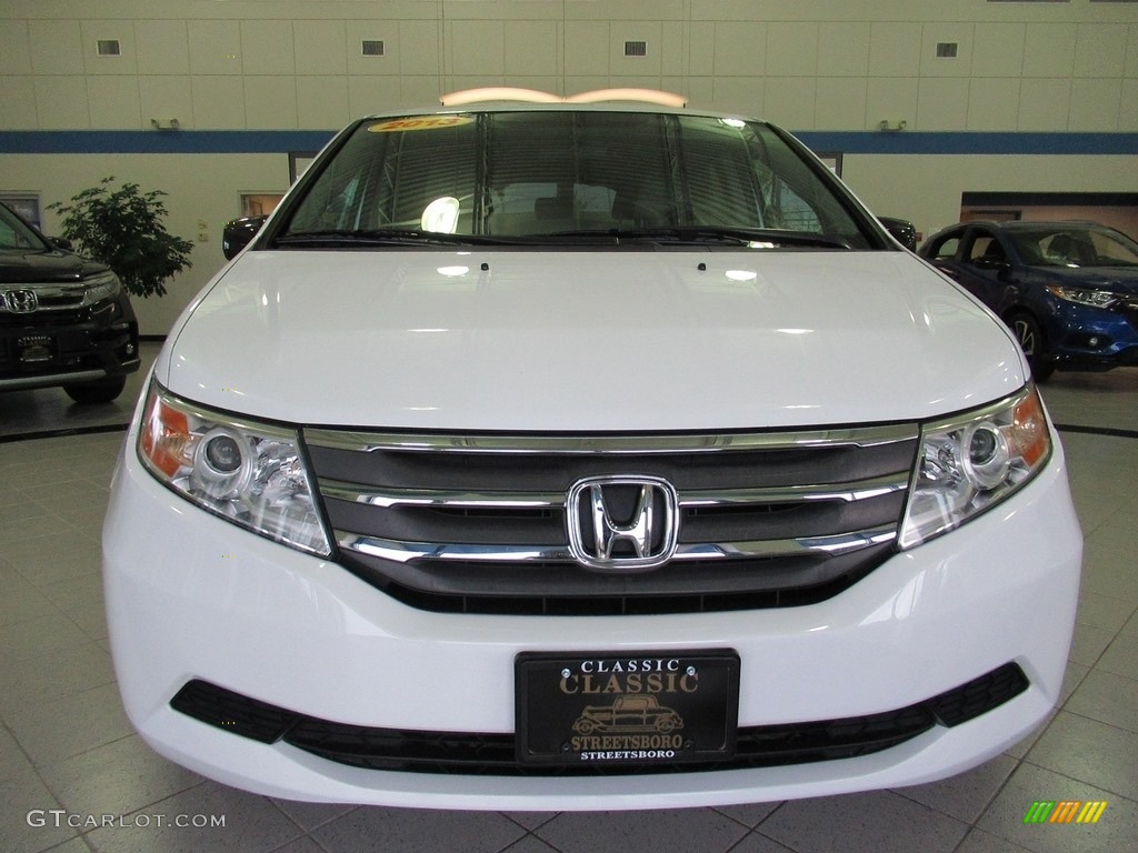 2013 Odyssey EX - Taffeta White / Beige photo #13