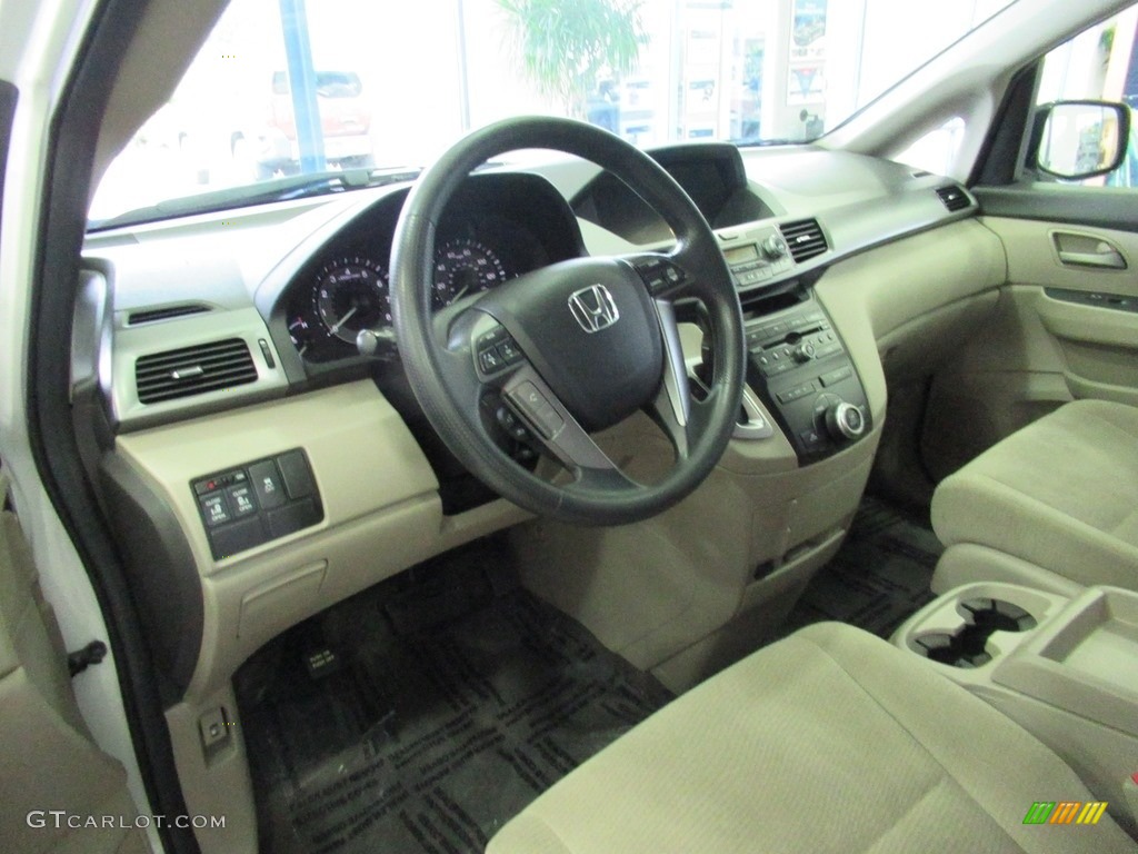 2013 Odyssey EX - Taffeta White / Beige photo #15