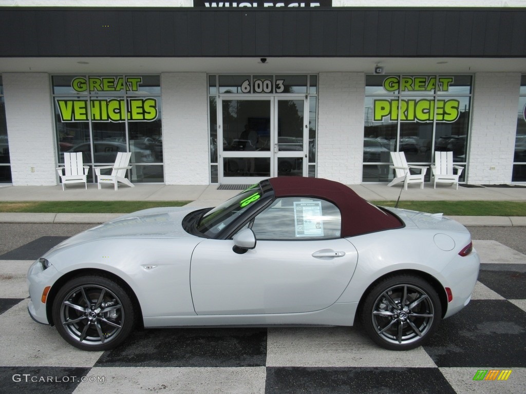 Ceramic Metallic 2018 Mazda MX-5 Miata Grand Touring Exterior Photo #135523625