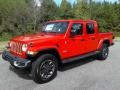 2020 Firecracker Red Jeep Gladiator Overland 4x4  photo #2