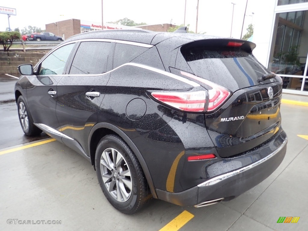 2017 Murano SV AWD - Magnetic Black / Cashmere photo #3