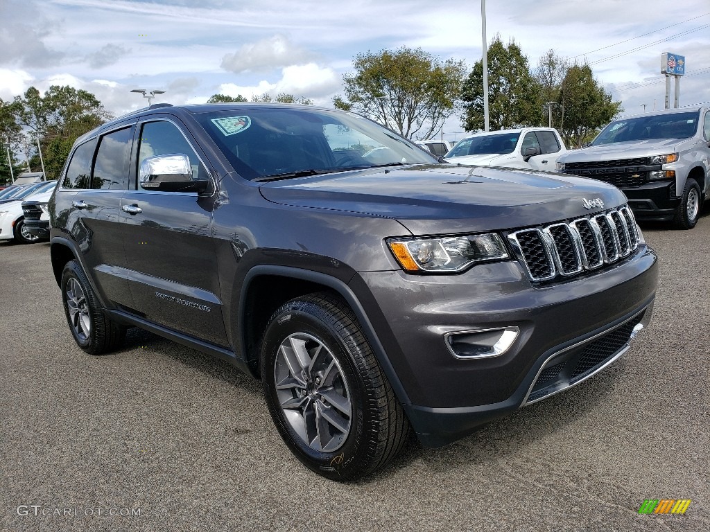 2020 Grand Cherokee Limited 4x4 - Granite Crystal Metallic / Black photo #1