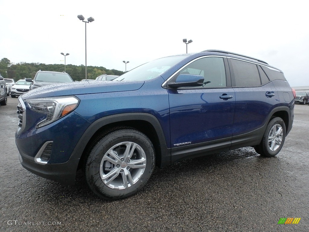 Blue Emerald Metallic GMC Terrain