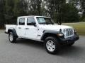 2020 Bright White Jeep Gladiator Sport 4x4  photo #4