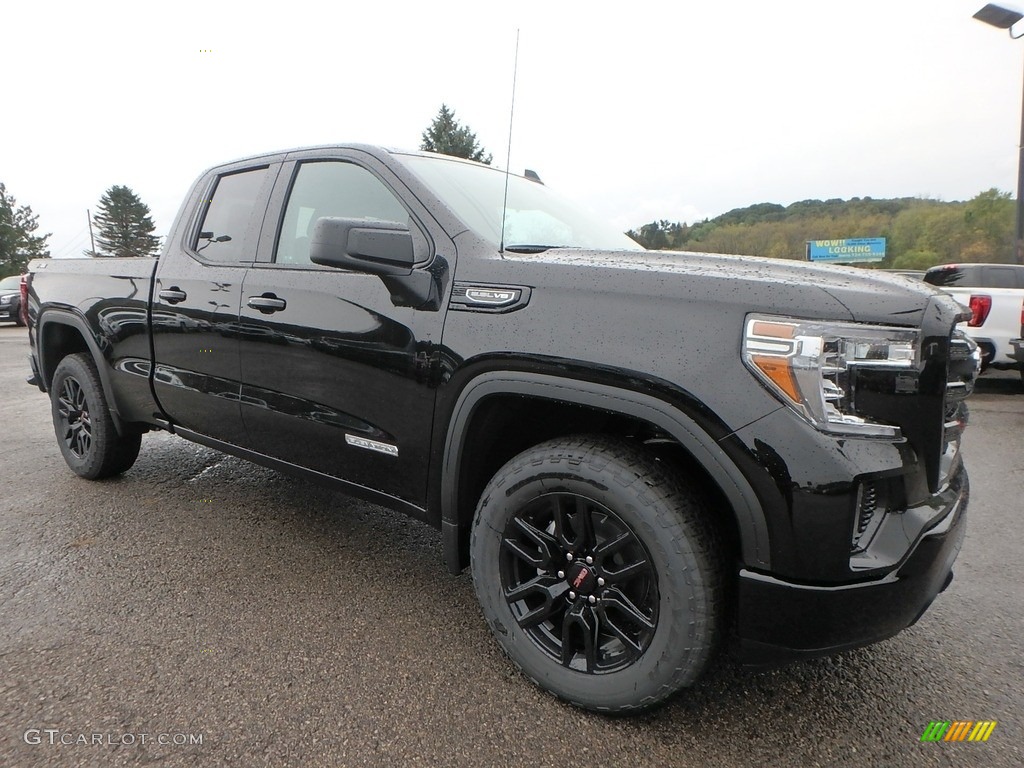 Onyx Black 2020 GMC Sierra 1500 Elevation Double Cab 4WD Exterior Photo #135526793