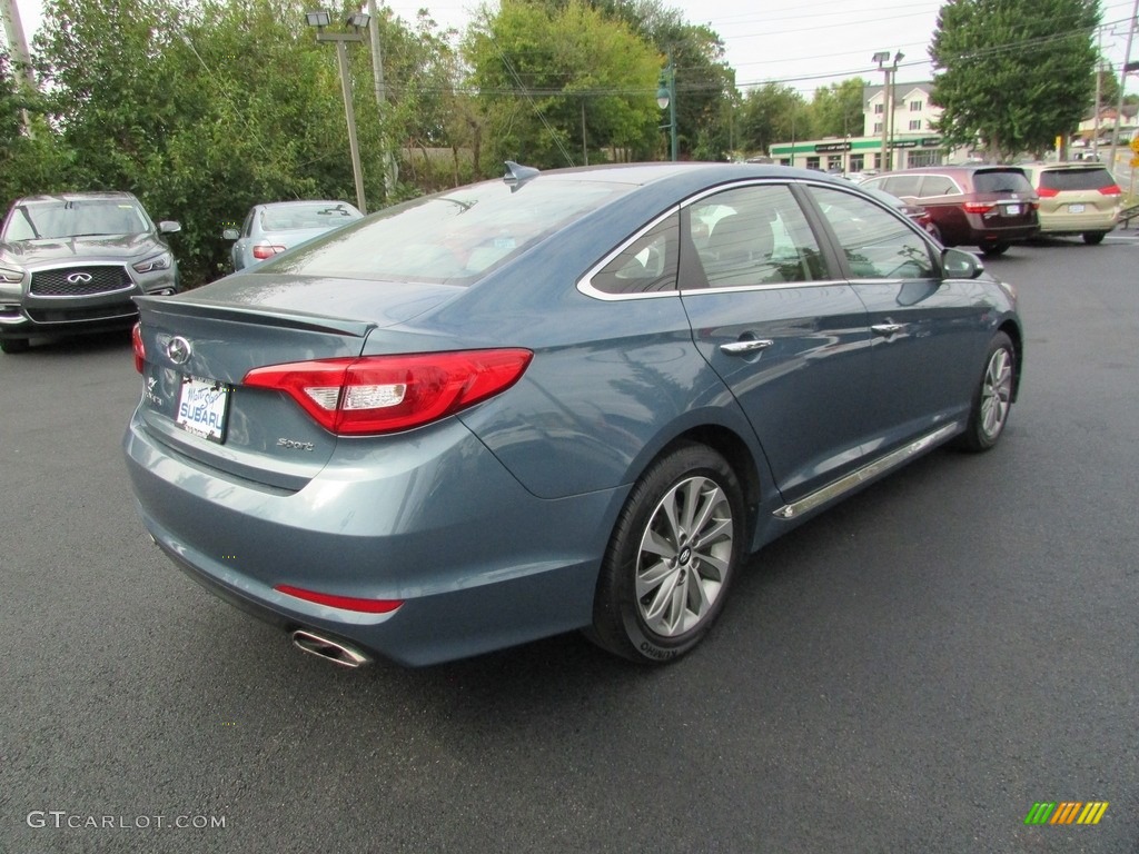 2016 Sonata Sport - Nouveau Blue / Gray photo #6