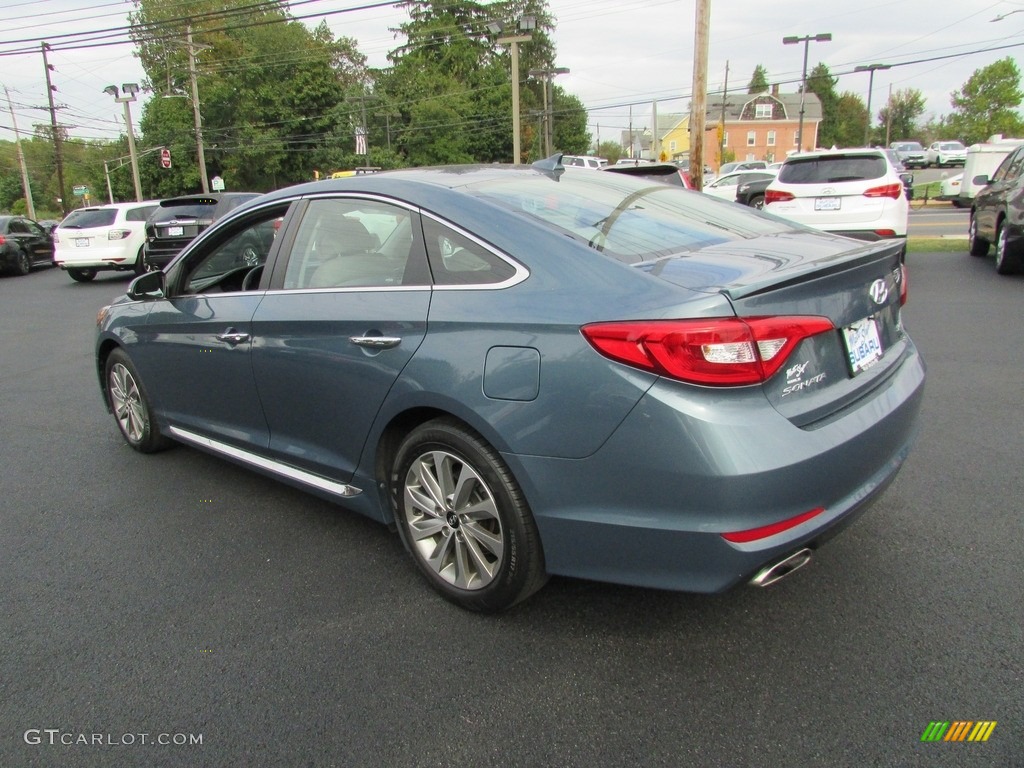 2016 Sonata Sport - Nouveau Blue / Gray photo #8