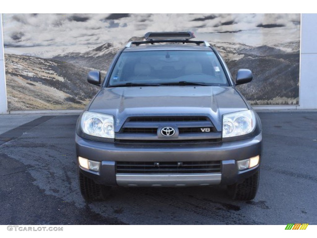 2004 4Runner Limited 4x4 - Galactic Gray Mica / Stone photo #8