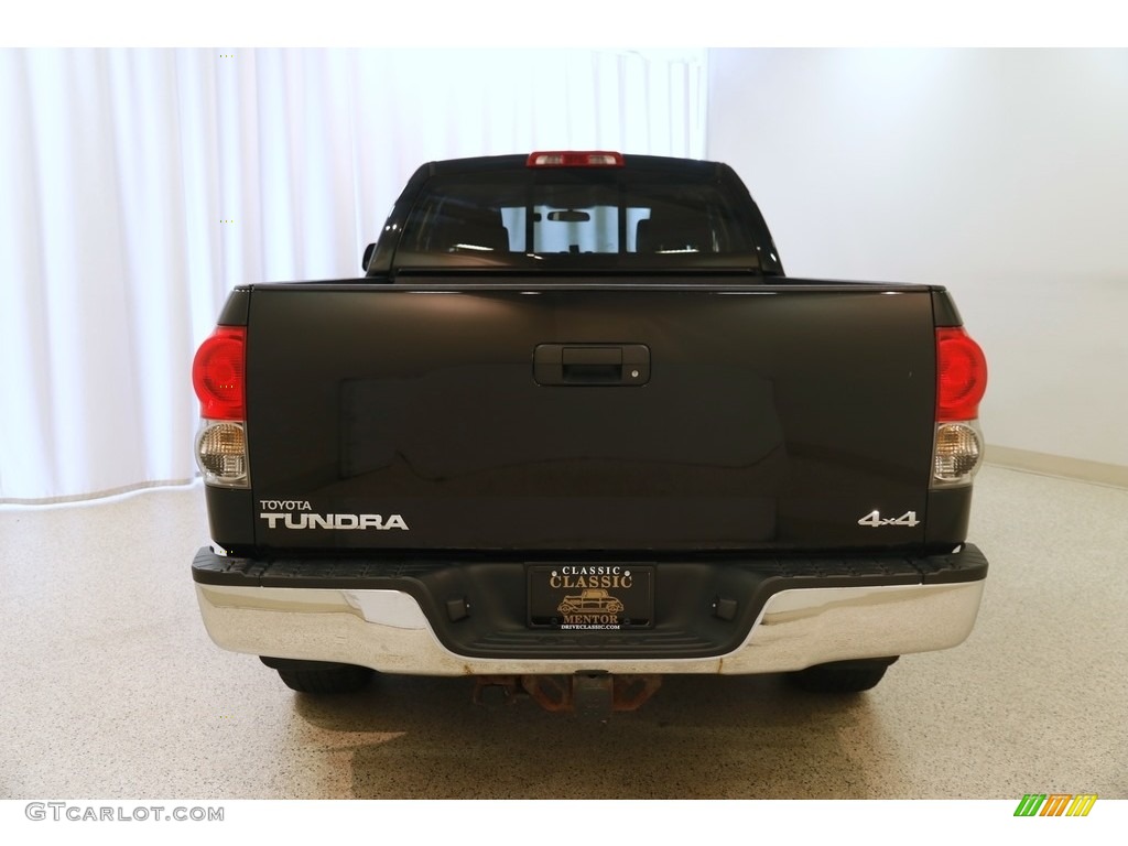 2008 Tundra SR5 Double Cab 4x4 - Black / Beige photo #19