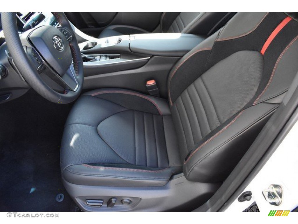 Black/Red Interior 2020 Toyota Avalon TRD Photo #135531258