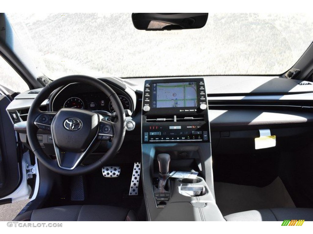 2020 Toyota Avalon TRD Black/Red Dashboard Photo #135531279