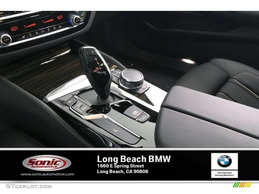 2020 5 Series M550i xDrive Sedan - Carbon Black Metallic / Black photo #6