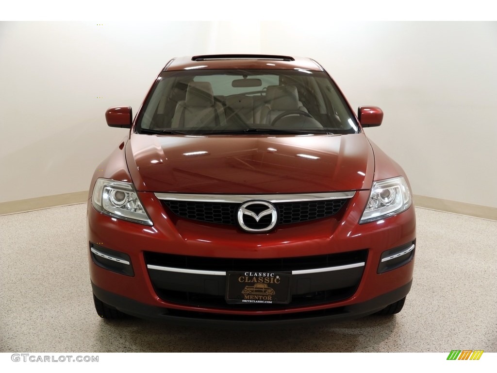 2008 CX-9 Touring AWD - Copper Red Mica / Sand photo #2