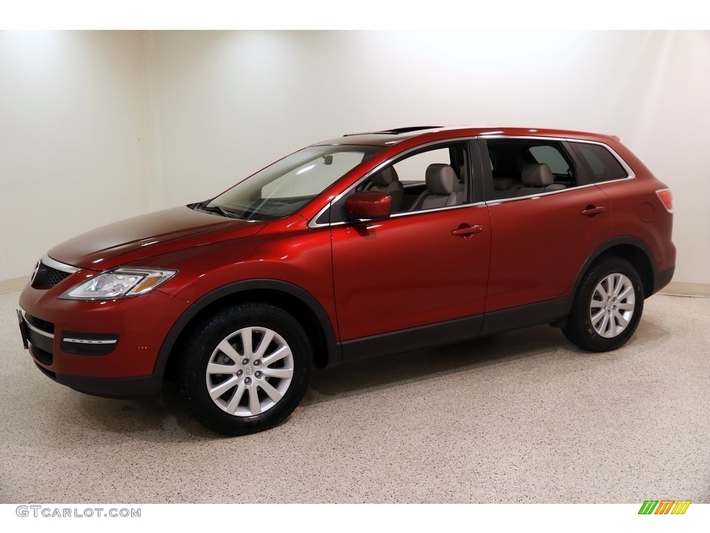 2008 CX-9 Touring AWD - Copper Red Mica / Sand photo #3