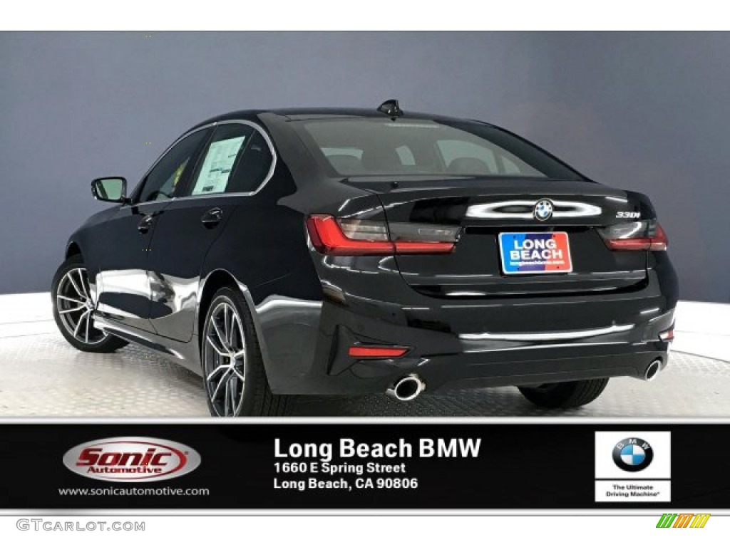 2019 3 Series 330i Sedan - Jet Black / Black photo #2