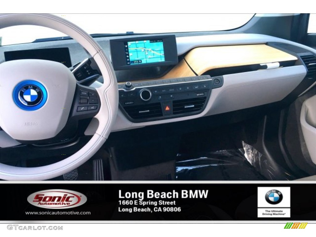 2019 i3 S with Range Extender - Imperial Blue Metallic / Giga Brown Natural/Carum Spice Grey Wool photo #5