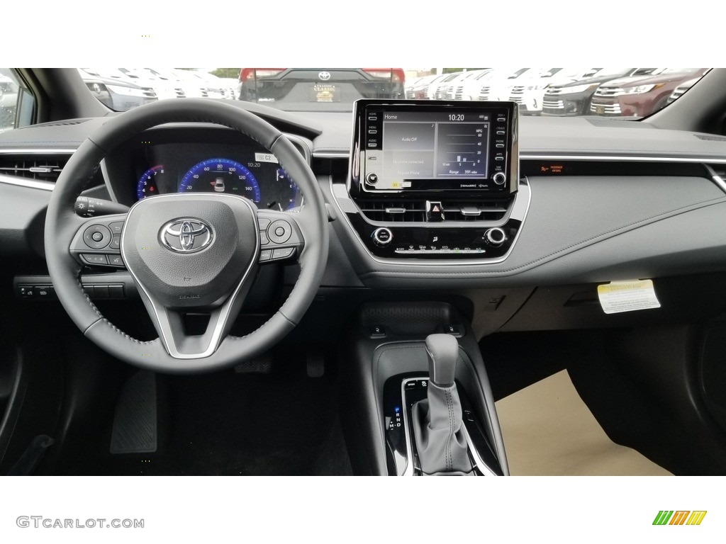 2020 Toyota Corolla XSE Black Steering Wheel Photo #135534333