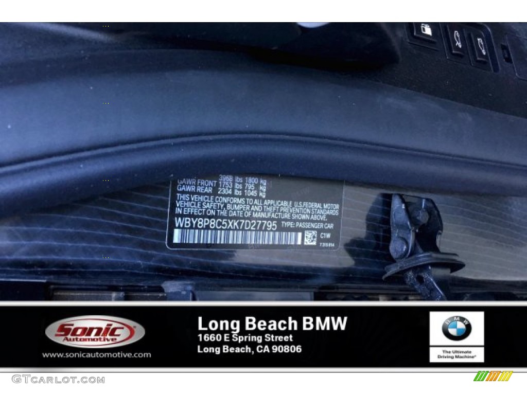 2019 i3 S with Range Extender - Imperial Blue Metallic / Giga Brown Natural/Carum Spice Grey Wool photo #11