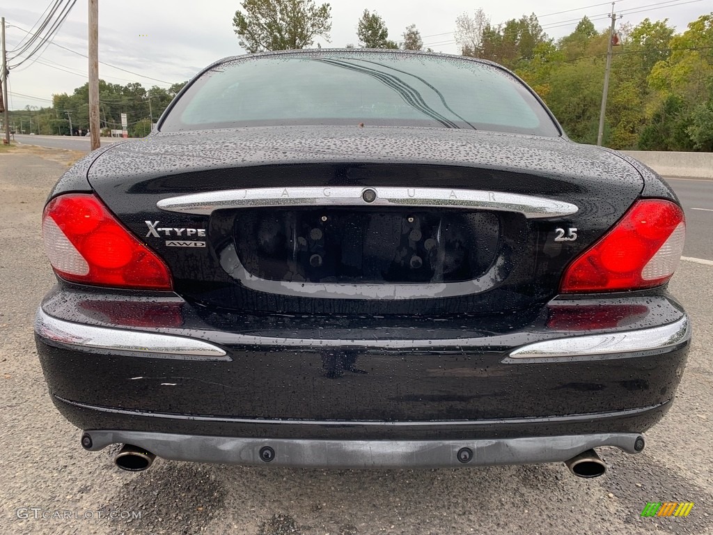 2003 X-Type 2.5 - Ebony Black / Charcoal photo #4