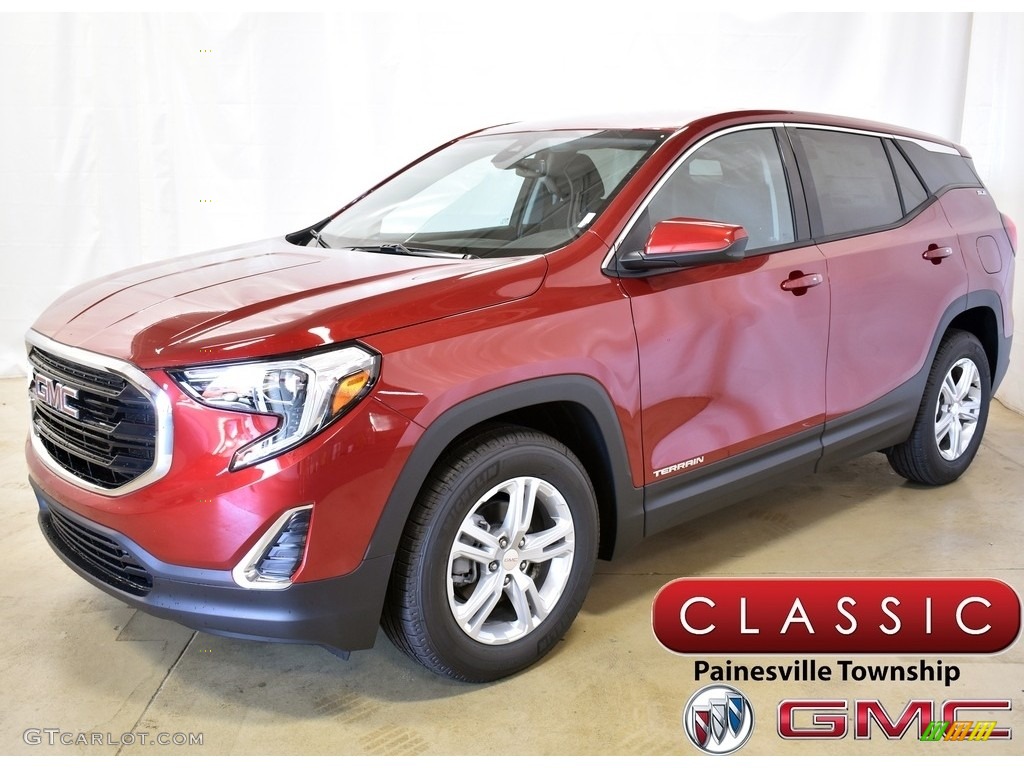 2020 Red Quartz Tintcoat GMC Terrain SLE 135530399