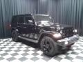 2020 Black Jeep Wrangler Unlimited Sahara 4x4  photo #4