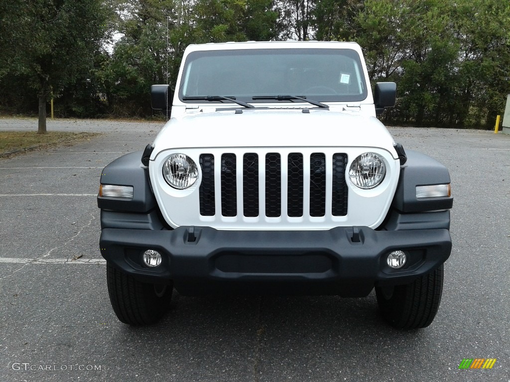 2020 Gladiator Sport 4x4 - Bright White / Black photo #3