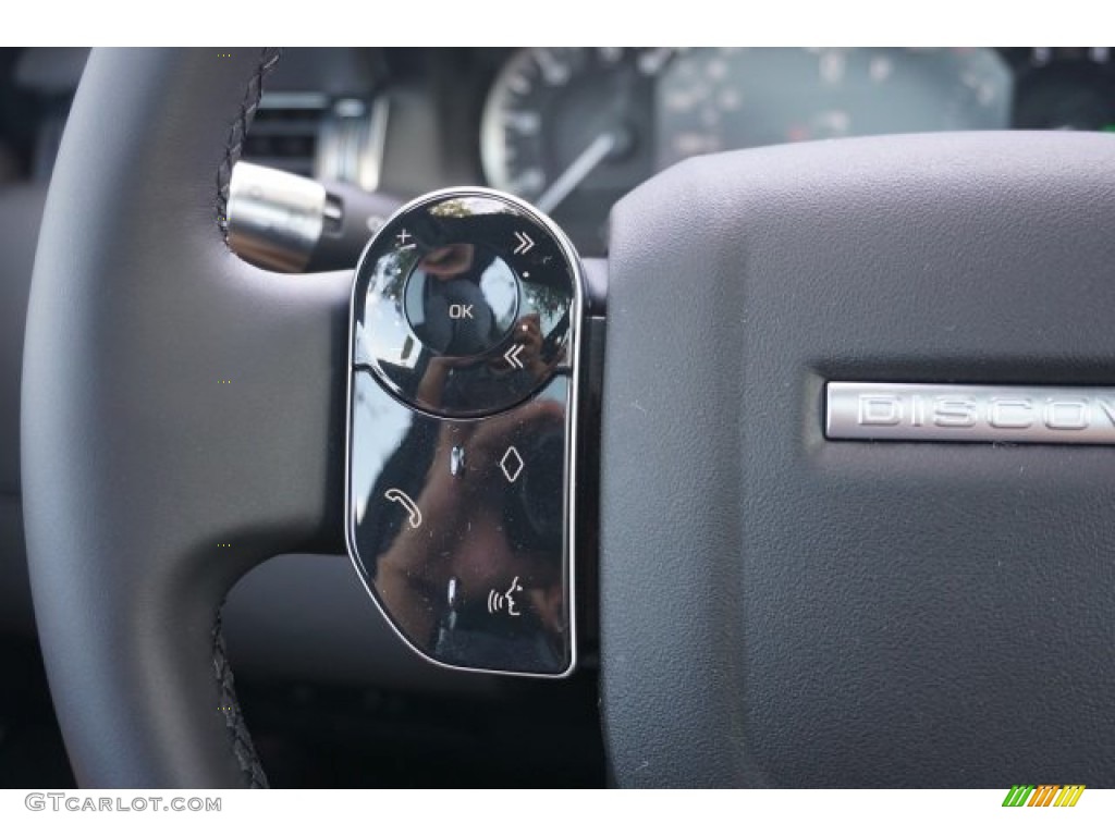 2020 Land Rover Discovery Sport S Ebony Steering Wheel Photo #135538113