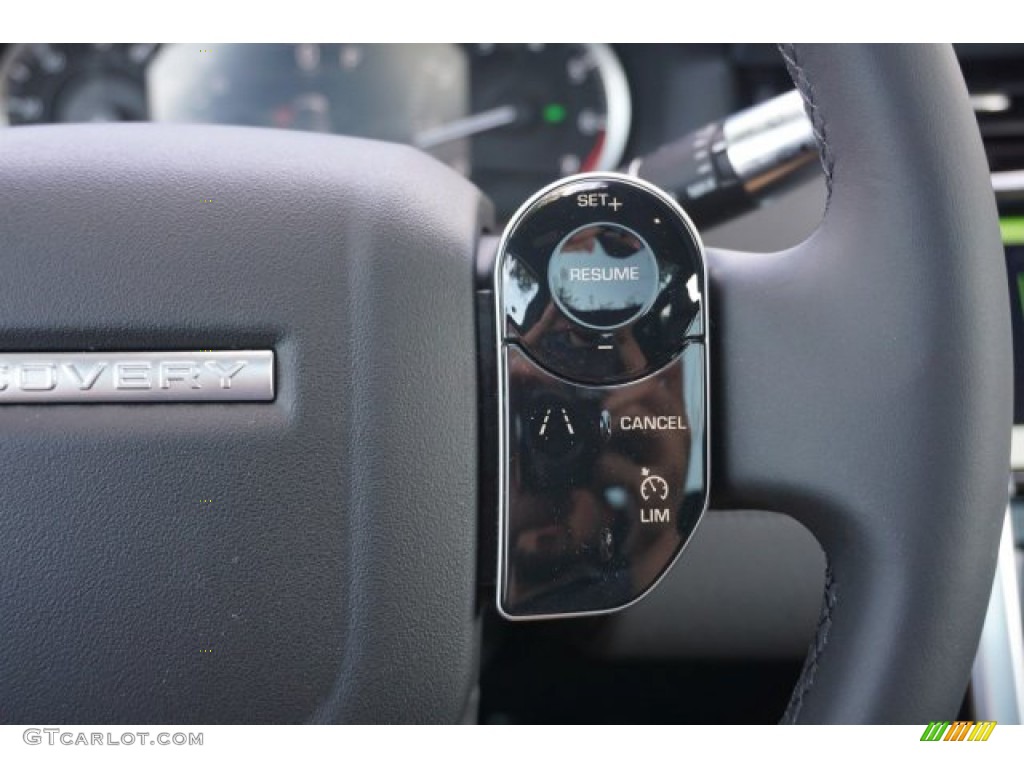 2020 Land Rover Discovery Sport S Ebony Steering Wheel Photo #135538128