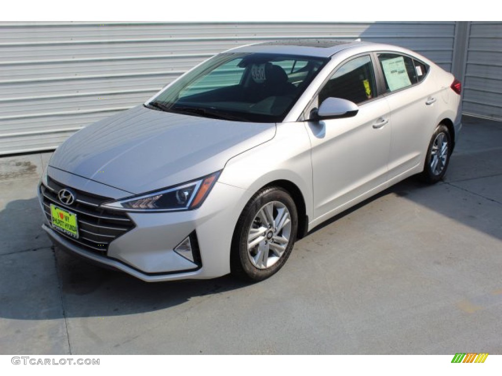 2020 Elantra Value Edition - Symphony Silver / Black photo #4