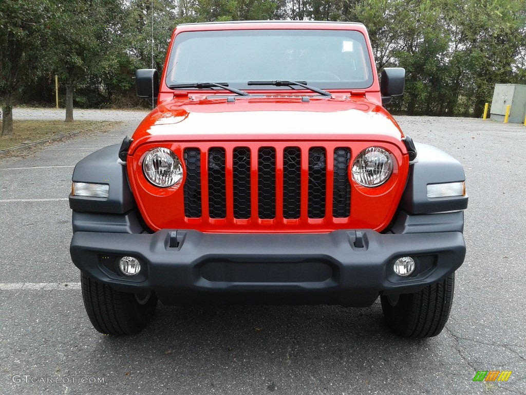 2020 Gladiator Sport 4x4 - Firecracker Red / Black photo #3