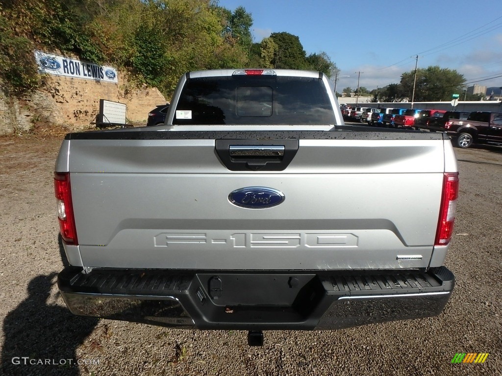 2019 F150 XLT SuperCrew 4x4 - Ingot Silver / Earth Gray photo #3