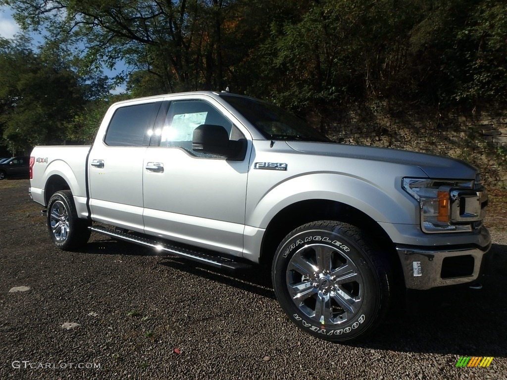 2019 F150 XLT SuperCrew 4x4 - Ingot Silver / Earth Gray photo #8